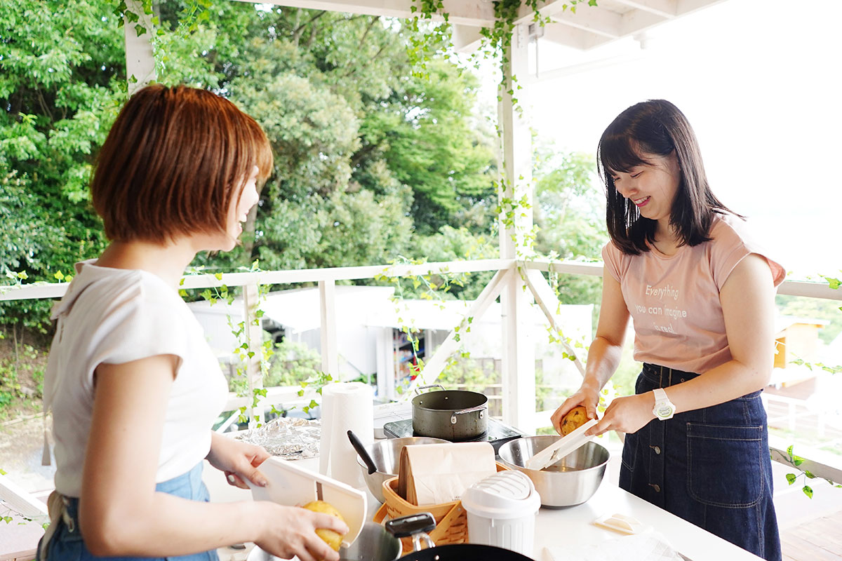 ポテトチップスづくり体験